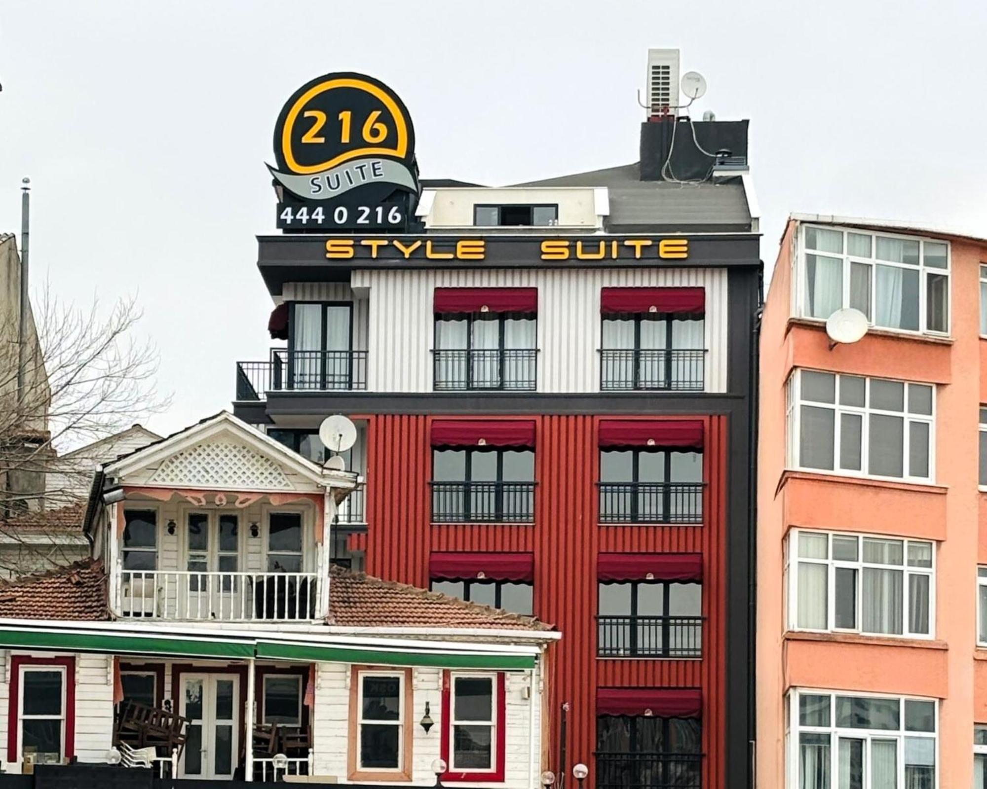 216 Style Suite Istanbul Exterior photo